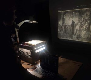 Cours historique des pratiques de projection à travers les siècles