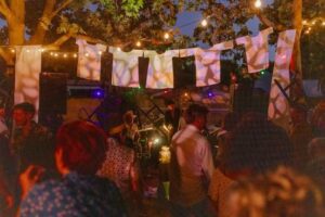 Guinguette Honky Tonk, visuels low-tech Nyktalop Mélodie